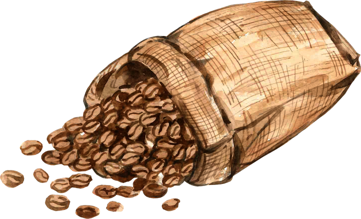Coffee Sack Illustration